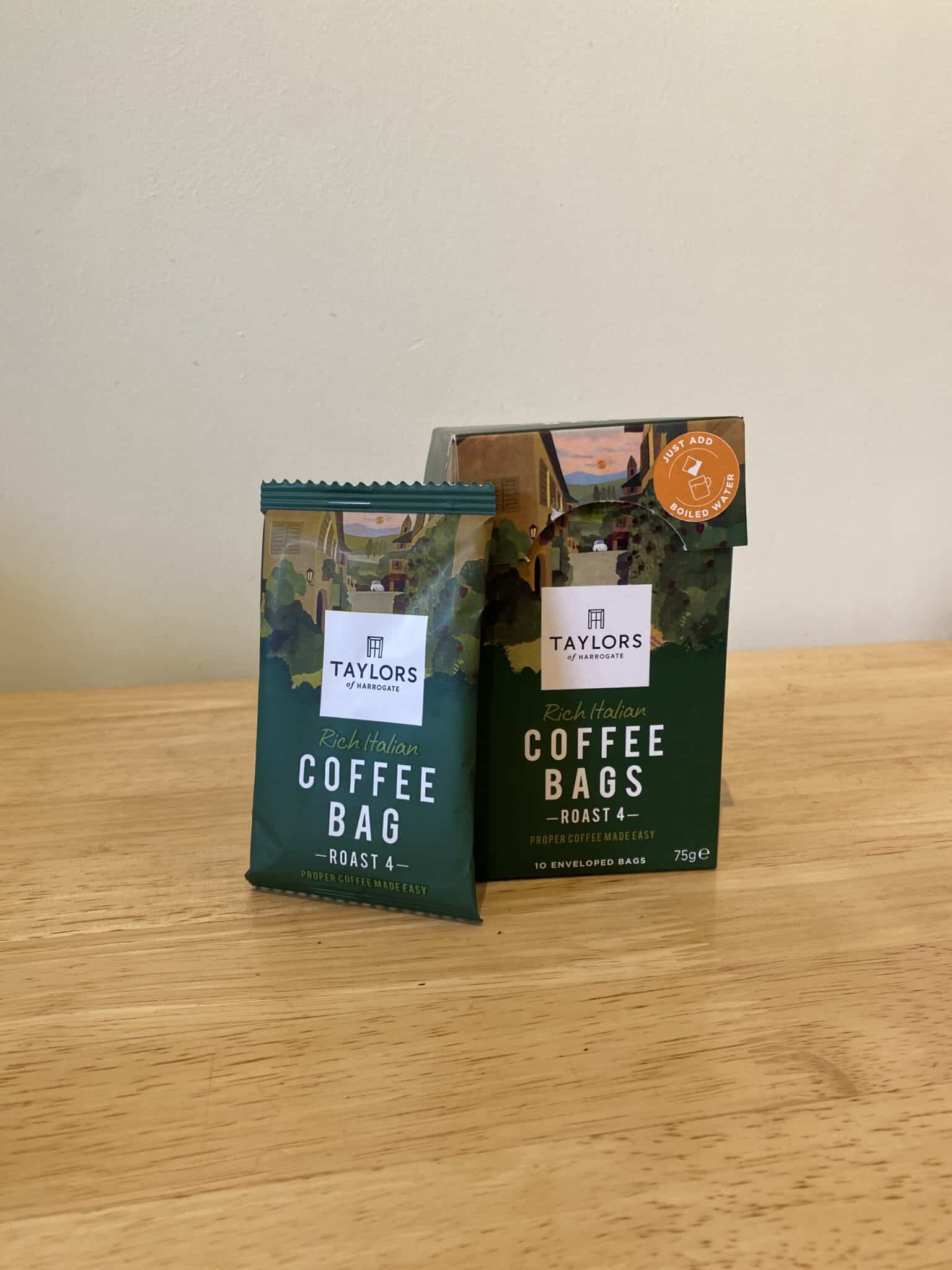 Taylors Rich Italian Coffee Bags Review Espresso Insiders