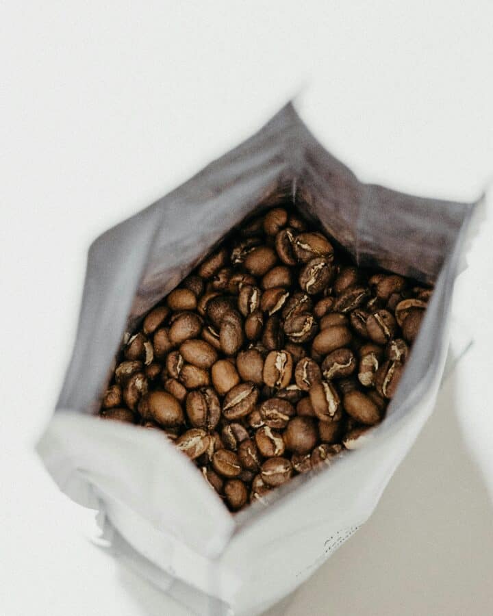Image: Coffee beans in bag